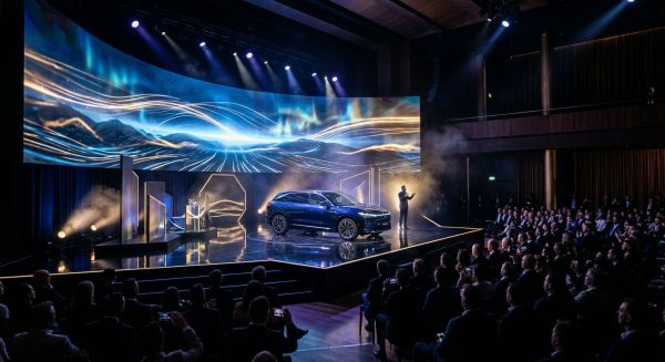 Captivate your audience with scenography for product launches
